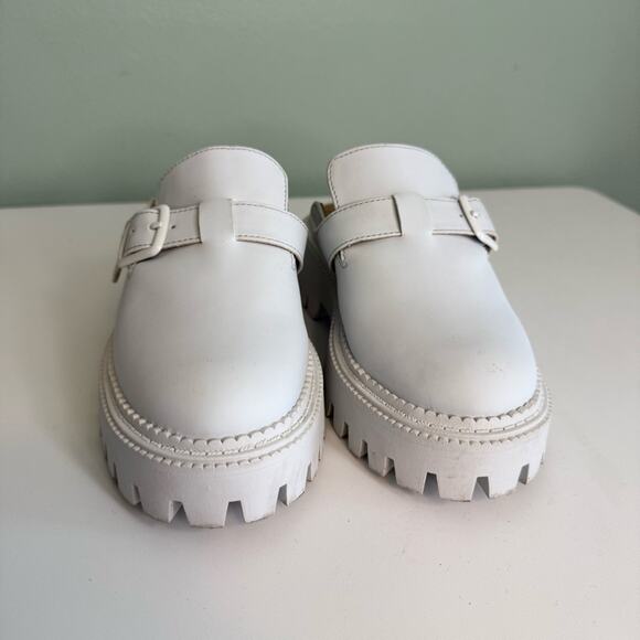 Dolce Vita DV By Kids Kobra Size 13 Light Gray Chunky Lug Sole Mule Slip-On - Picture 5 of 14